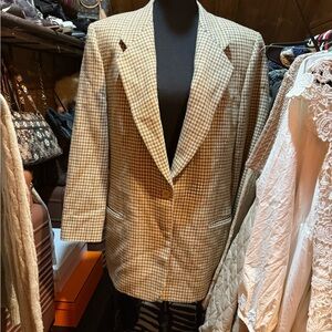 Classic plaid Orvis Blazer